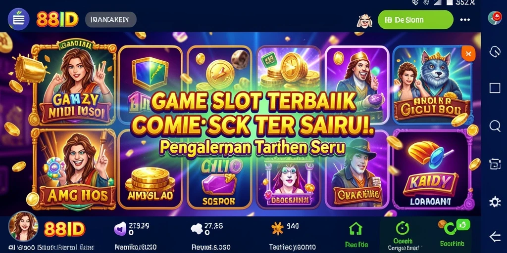 Screenshot gameplay 88ID menunjukkan aksi Slot yang seru dan mendebarkan.