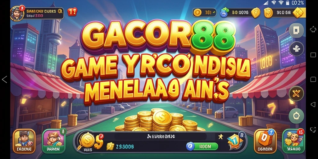 Tampilan gameplay <strong>GACOR88</strong> yang menarik dan menantang.