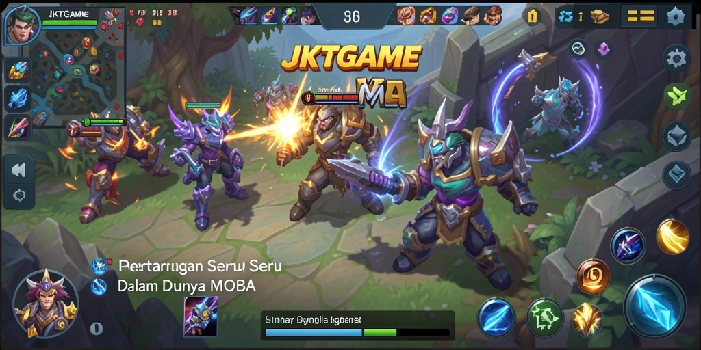 Gameplay JKTGAME yang intens dan menegangkan.