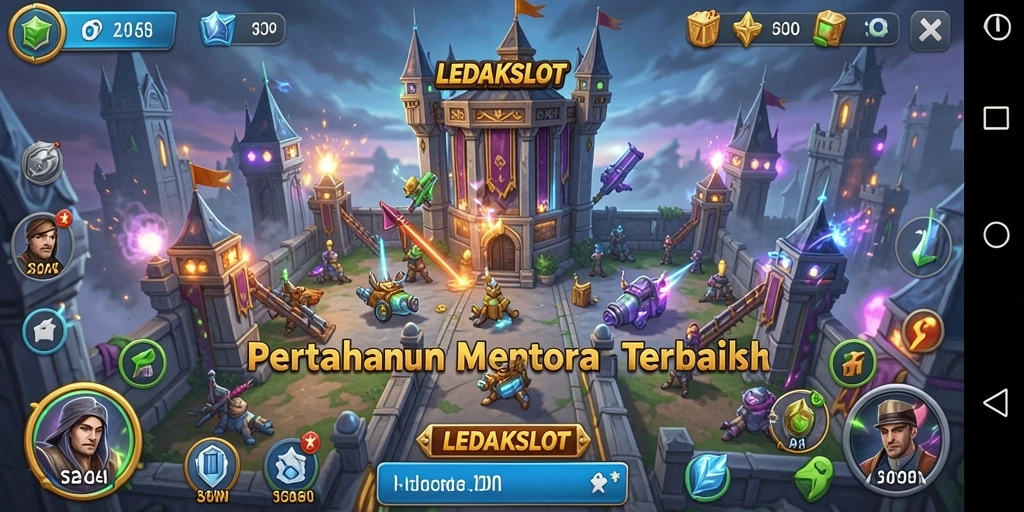 Tampilan gameplay seru dan menegangkan di LEDAKSLOT.