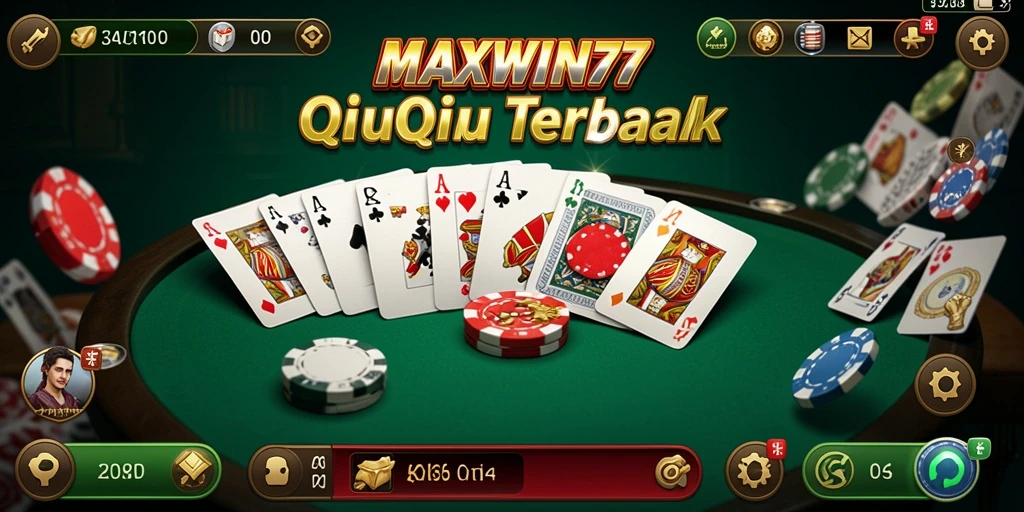 Gameplay mendebarkan QiuQiu di MAXWIN77 dengan grafik yang menawan.