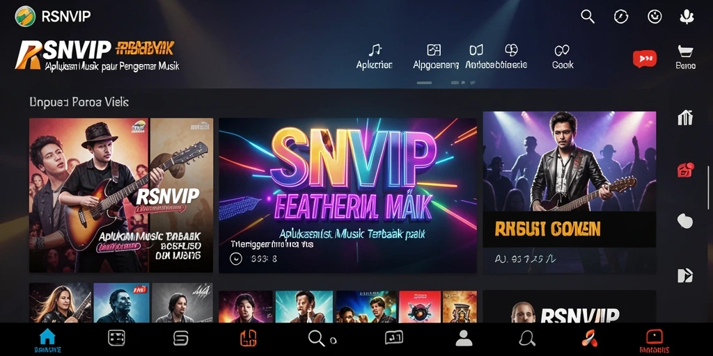 Tampilan gameplay RSNVIP dengan interaksi musik yang seru