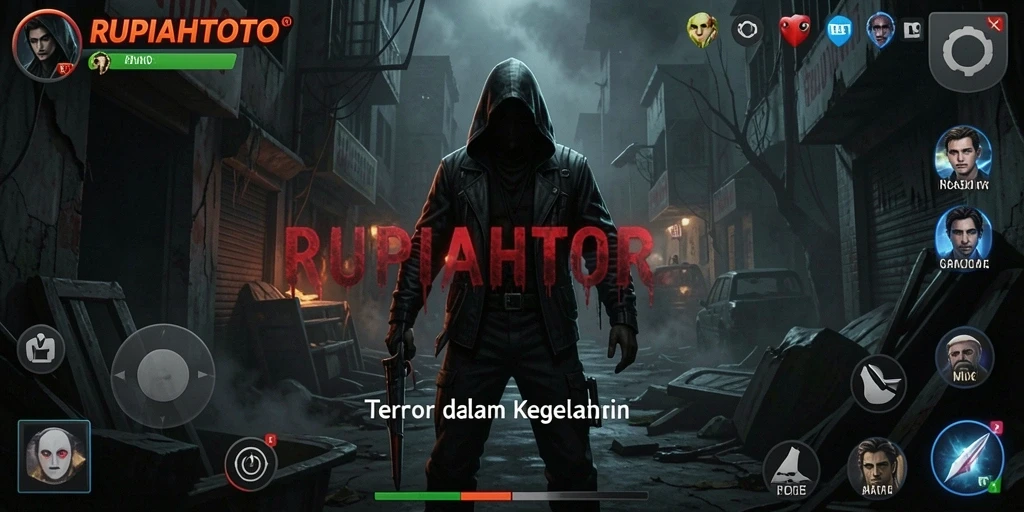 Tampilkan gameplay menegangkan dalam kegelapan RUPIAHTOTO.