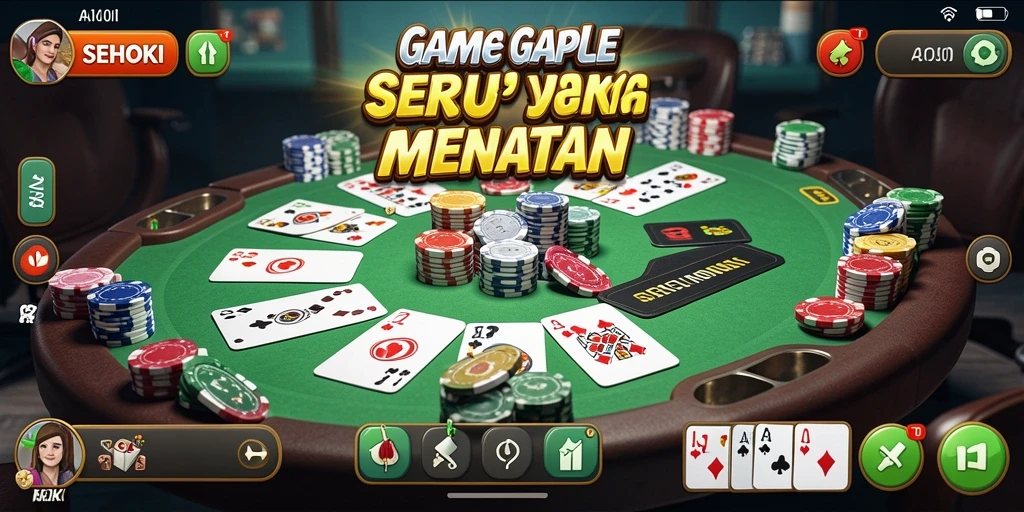 Tampilan tampilan gameplay seru di SEHOKI yang menampilkan momen penting.