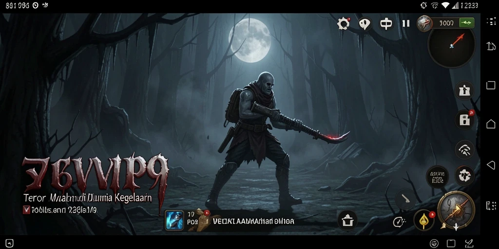 Tangkapan layar gameplay <strong>SVIP9</strong> yang menggambarkan suasana menyeramkan dan penuh ketegangan.